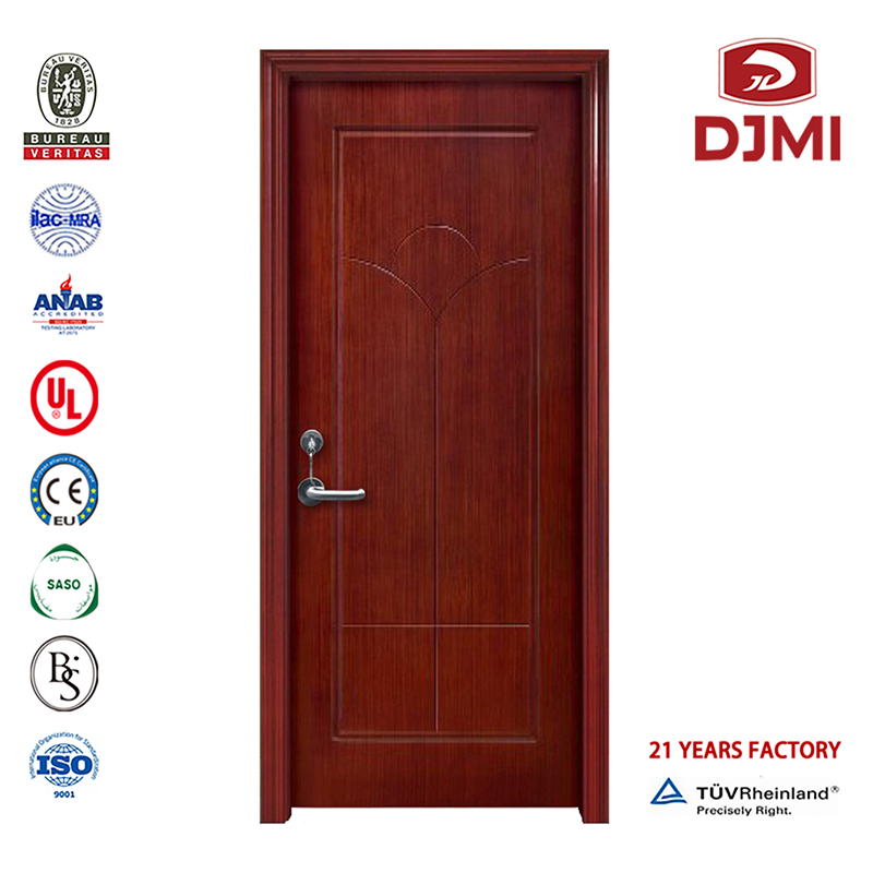 高品質の木製Mdf木製ドア1.5時間耐火ドア安いベッドルームデザイン写真商業用木製ドアソリッドコア耐火ドアカスタマイズされたスイングアパートドア入口90分耐火木製ドア