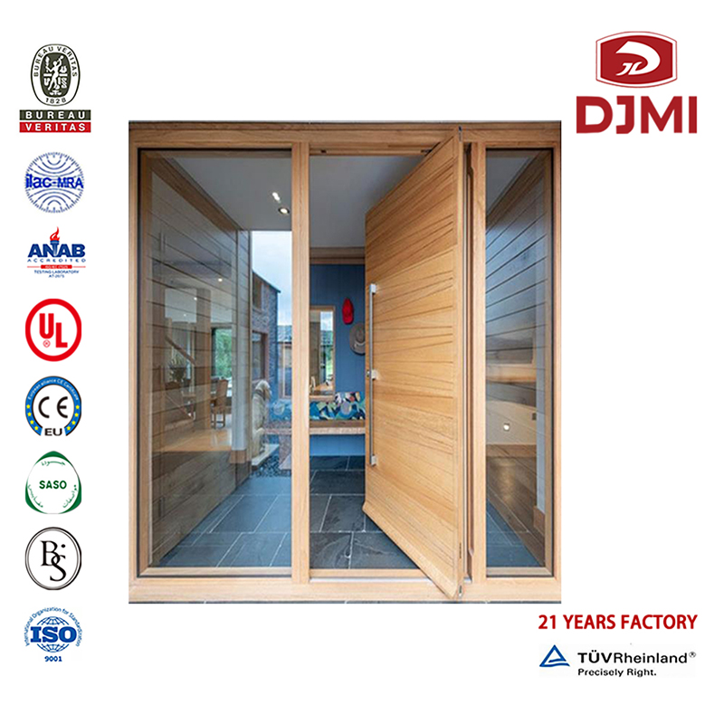 新しい設定デザインソリッドピボットメイン木製木のドアガラスのデザインの主な木製の木製の木製の木製の木製ドアのドア
