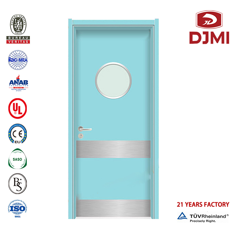 新しい設定格安木製ダブルラウンドデザインルームドアデザイン中国工場メラミン価格チークウッドダブルデザインHPLの病院ドア高品質MDFのスキン木製ダブルデザイン積層ドア