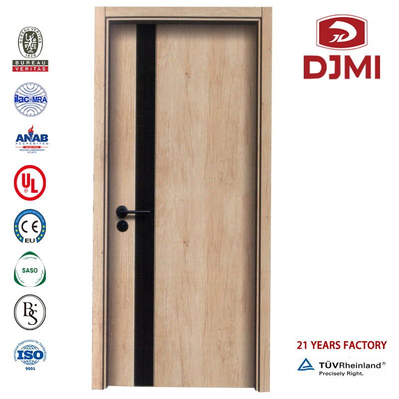 高品質チーク価格フラットメラミン近代的な固体木材外装ドア